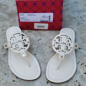 Tory Burch Miller Sandal in beach (offwhite)